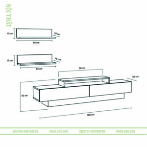 Kệ ti vi fm 270002