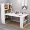 Bàn học bàn làm việc màu trắng fm 270031