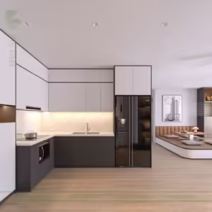 Tủ bếp hiện đại fm 270005