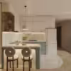 Tủ bếp hiện đại fm 270006