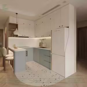 Tủ bếp hiện đại fm 270006