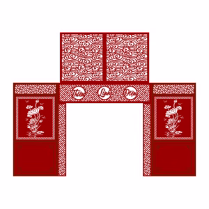 Vách phòng thờ fm 270001