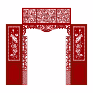 Vách phòng thờ fm 270001