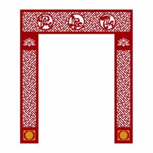 Vách phòng thờ fm 270001