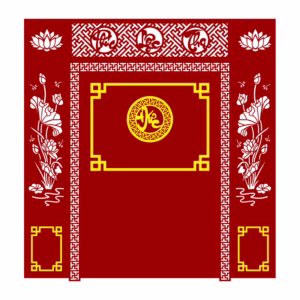 Vách phòng thờ fm 270001