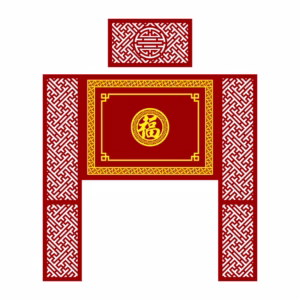 Vách phòng thờ fm 270001