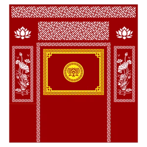 Vách phòng thờ fm 270001
