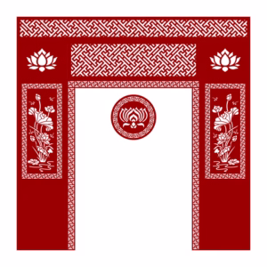 Vách phòng thờ fm 270001