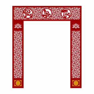 Vách phòng thờ fm 270001