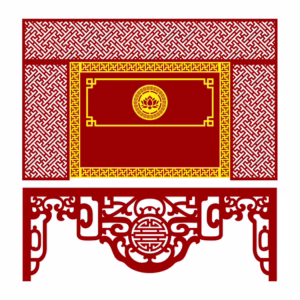 Vách phòng thờ fm 270001