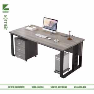 Bàn học bàn làm việc chân sắt 270006