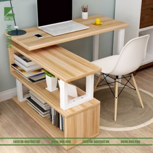 Bàn học bàn làm việc chân sắt 270010