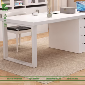 Bàn học bàn làm việc chân sắt 270012