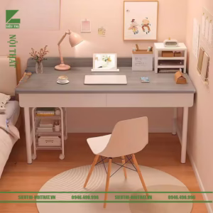 Bàn học bàn làm việc chân sắt 270013