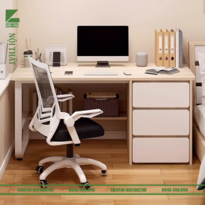 Bàn học bàn làm việc chân sắt 270015