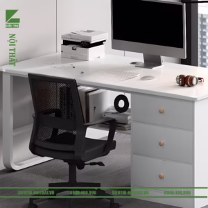 Bàn học bàn làm việc chân sắt 270037