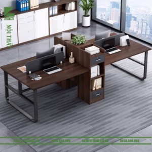 Bàn học bàn làm việc chân sắt 270050