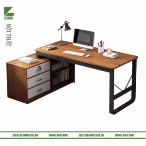 Bàn học bàn làm việc chân sắt 270051